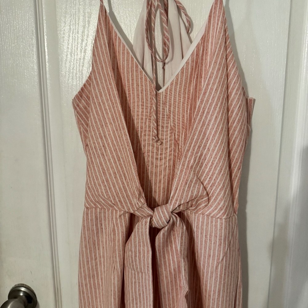 Open Back Summer Jumpsuit